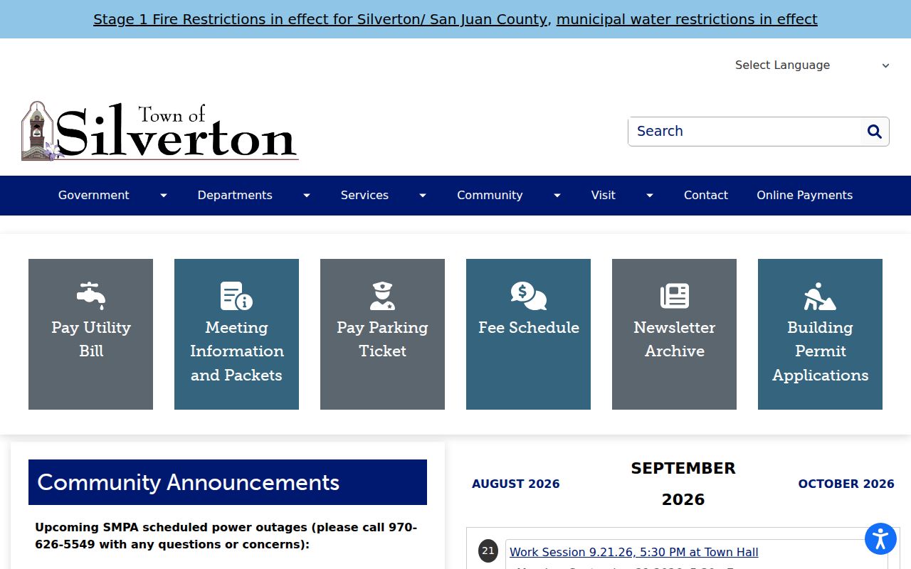 San Juan County bench warrant search and Silverton court access